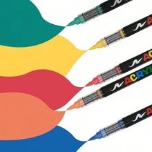 12Pcs/Set Nail Art Graffiti Pen Nail Marker Drawing Abstract Lines Fine Detail Floral Design Waterproof Nail Art Pen Tools Nail Graffiti Pens For Nail Art Supplies, Nail Art Graffiti Pen Lines Waterproof Nail Paint DIY Quick Drying Dot Stitching Pen - Multicolor - View 6