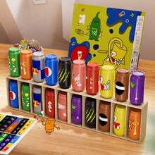 Simulation Fun Bottle Guessing Game - Beverage Matching Game - Educational Board Game For Two - Player Battles - Parent - Birthday Gift - Holiday Gift - Color Strategy Game - Suitable For Family Game Nights - Halloween Parties - Multicolor - View 2