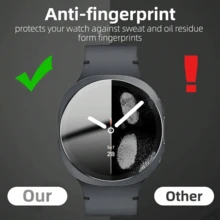 10 Pieces Of Tempered Glass Screen Protector Film, Transparent Glass Cover Screen Film, Compatible With Samsung Watch5 40mm Watch5 44mm 5 Pro 45mm Watch3 41/45mm Gear S1 Active Gear S2 Gear S3 Gear Sport Gear S4 WATCH Galaxy 42mmWATCH Galaxy 46mmwatch Galaxy3 41mm Watch Galaxy3 45mm Watch4 40mwatch4 44mm Classic4 42mm Classic4 46mm Watch6 40mm Watch6 44mm - Multicolor - View 4