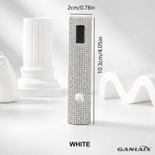 GANLAIX 水鑽美甲烘乾燈附支架，便攜手持式 USB 充電凝膠美甲燈，LCD 顯示螢幕，快速固化迷你凝膠指甲油燈，女性禮物 - 彩色 - 查看 5