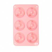 1pc Silicone Donut Baking Tray - Non-Stick Easy Clean Durable Baking Kitchen Accessory For Baking Donuts, Pizza, Pastries - Essential Baking Tool | Multifunctional Baking Mold | Durable Silicone - View 13