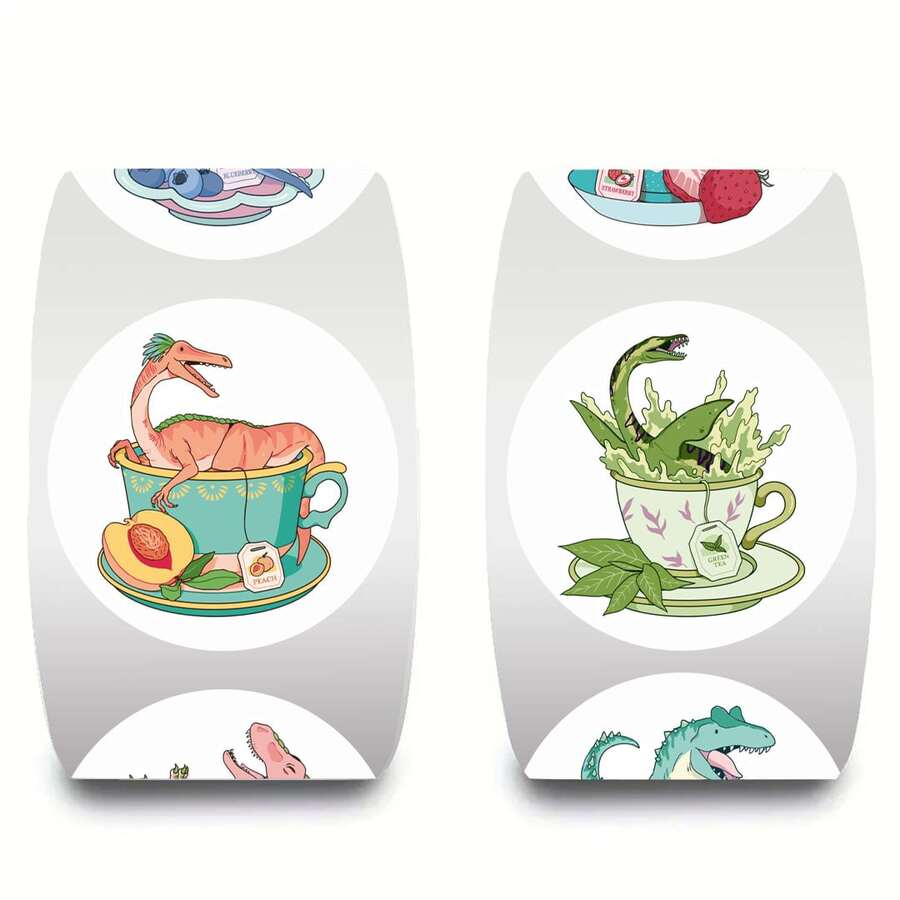 500张西班牙语旅行贴纸卷,创意贴纸,可用于DIY滑板、水瓶、行李箱、笔记本、手机壳、剪贴簿等。 - 彩色 - 查看 1
