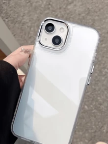 1 件装金属透明极简 TPU 防震全包手机壳，兼容 Apple 17、16、15、14、13、12、11 Pro Max、Air - 無色 - 查看 4
