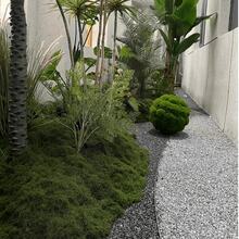 90-120cm Large Artificial Plant, Faux Palm Tree, Tropical Palm Leaf, Artificial Palm Plant, Tall Tree, Indoor Artificial Touch Plastic Mango Leaf, Suitable For Home, Kitchen, Outdoor, Office Decoration - Green - View 11