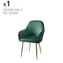 Ghế văn phòng không bánh xe, ghế bàn trang điểm, ghế trang điểm, ghế trang trí thoải mái, ghế sofa bọc nệm phong cách hiện đại giữa thế kỷ cho văn phòng tại nhà, vỏ bọc ghế ăn trang trí văn phòng, vỏ bọc ghế văn phòng lưng vừa co giãn, vỏ bọc bảo vệ ghế bành thường ngày - Nhiều màu - Xem 25
