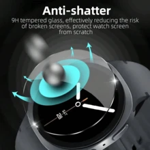 10 Pieces Of Tempered Glass Screen Protector Film, Transparent Glass Cover Screen Film, Compatible With Samsung Watch5 40mm Watch5 44mm 5 Pro 45mm Watch3 41/45mm Gear S1 Active Gear S2 Gear S3 Gear Sport Gear S4 WATCH Galaxy 42mmWATCH Galaxy 46mmwatch Galaxy3 41mm Watch Galaxy3 45mm Watch4 40mwatch4 44mm Classic4 42mm Classic4 46mm Watch6 40mm Watch6 44mm - Multicolor - View 5
