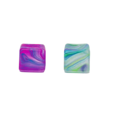 Endless Squeeze! Rotating Marble Texture Squishy Cube Toy, Slow Rebound, Effective Stress Relief. This Anxiety Relief Gadget In 4 Vibrant Colors Is Great For Daily Relaxation And Gift-Giving - Multicolor - View 17