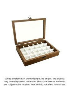 3 Tiers Jewelry Storage Box With Transparent Window, Multi-Functional Compartments, Dustproof Display Case, Organizer Gift Box For Women Necklace Bracelet Ring Earring Watch Accessories Storage - Multicolor - View 12