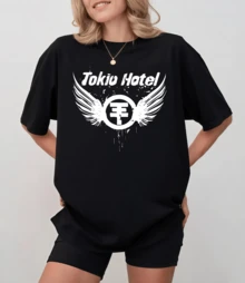 Herr- och damtröja med Motel Tokyo-grupplogotyp - Svart - Visa 8
