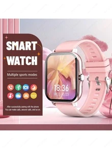 AQMWWG Jam Tangan Pintar Layar Sentuh Penuh 1,83 Inci untuk Pria dan Wanita, Panggilan Nirkabel, Notifikasi Pesan, Penghitung Langkah Olahraga, Kontrol Kamera, Musik Nirkabel, Alarm, Tampilan Jam yang Dapat Disesuaikan, Berbagai Mode Olahraga, Cocok Sebagai Hadiah Liburan - View 11