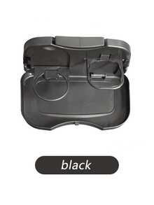 Multifunctional Foldable Car Dining Table, Car Seat Back Tray, Car Cup Holder, Multifunctional Tray, Car Beverage Holder, Foldable Car Laptop Desk - A - View 8