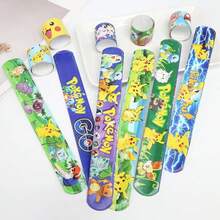 Vòng tay Pokemon, Vòng tay hình tròn vỗ tay, Vòng tay nhung hoạt hình, Vòng tròn vỗ tay, Quà tặng sinh nhật - Nhiều màu - Xem 6
