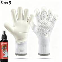 GKHMNEW Soccer Goalkeeper Gloves + 30ml Goalkeeper Grip Spray For Adult Professional Goalkeeping Glove With Strong Grip - Multicolor - View 13
