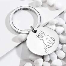 Collar colgante accesorio para mascotas, placa de perro de acero inoxidable sutil, exquisita y elegante, adecuada para collares de estilo suave, de alta calidad y duradera, accesorio universal para mascotas - Multicolor - Ver 8