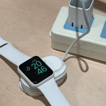充電器收納盒、支架與線材管理盒，兼容編織防損充電線，小巧便攜輕量薄型收納盒，耐刮防滑耐用，可靈活重複使用，免黏貼易操作，可水洗，觸感柔軟，防震防塵防刮，防纏繞，省空間，適合旅行 - 彩色 - 查看 3