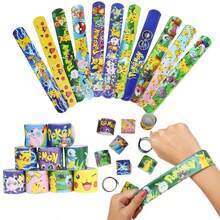 Vòng tay Pokemon, Vòng tay hình tròn vỗ tay, Vòng tay nhung hoạt hình, Vòng tròn vỗ tay, Quà tặng sinh nhật - Nhiều màu - Xem 1