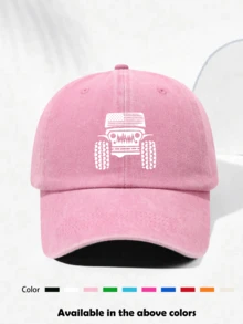 Mũ lưỡi trai unisex in họa tiết retro, kiểu dáng cũ kỹ, thích hợp cho các hoạt động hàng ngày, đi bộ đường dài, du lịch, câu cá, chống nắng. - Nhiều màu - Xem 7