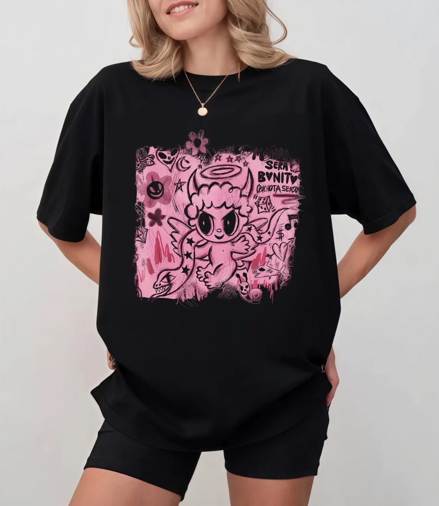 Maglietta Merch Karol GG BICHOTA TOUR T-Shirt - Black - View 1