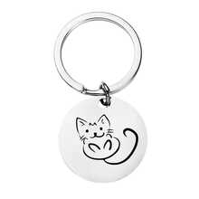 Etiqueta de identificación para mascotas de acero inoxidable, diseño minimalista y duradero, accesorio versátil para collar de mascotas, colgante compacto y portátil, adecuado para gatos y perros de todos los tamaños - Multicolor - View 10