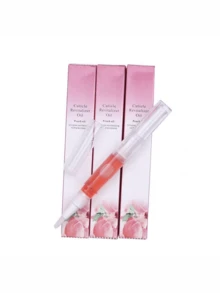 SAUA Nail Nutrition Pen, Moisturizes, Protects And Nourishes Nails, Prevents Cuticle Aging, Improves Dry Nail Skin, Suitable For Daily Nail Care - Peach Flavor 3-piece Set - View 7