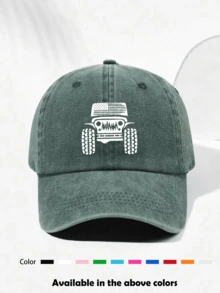 Mũ lưỡi trai unisex in họa tiết retro, kiểu dáng cũ kỹ, thích hợp cho các hoạt động hàng ngày, đi bộ đường dài, du lịch, câu cá, chống nắng. - Nhiều màu - Xem 8