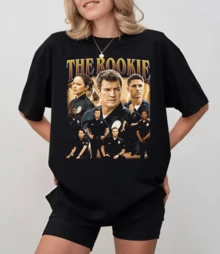 The Rookie TV Series T-Shirt, Unisex Fan Outfit - Black - View 6