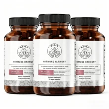 Hormone Harmony Supplement For Women - Natural Hormonal Balance Support |   Menopause & Perimenopause Wellness L Helps With Hot Flashes & Mood 72 Capsules - 3PCS - 查看 1