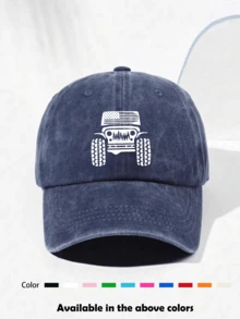 Mũ lưỡi trai unisex in họa tiết retro, kiểu dáng cũ kỹ, thích hợp cho các hoạt động hàng ngày, đi bộ đường dài, du lịch, câu cá, chống nắng. - Nhiều màu - Xem 17