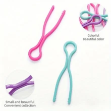 20/40/60/80/100Pcs Plastic Spool Clips - Multi-Color Sewing Machine Accessories Prevent Thread Slipping, Fixed Spool Clips Suitable For Sewing, Knitting And Handicrafts, Colorful Multi-Function Clips, Thread Organizer, Craft Supplies - Multicolor - View 5