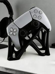 P S 5 Controller High Precision Adapter Stand | Exclusive Buckle Design Stable Anti-Slip Display | Desktop Toy Collection Ornament Gamer Essential Accessory - Game Controller Stand - View 2