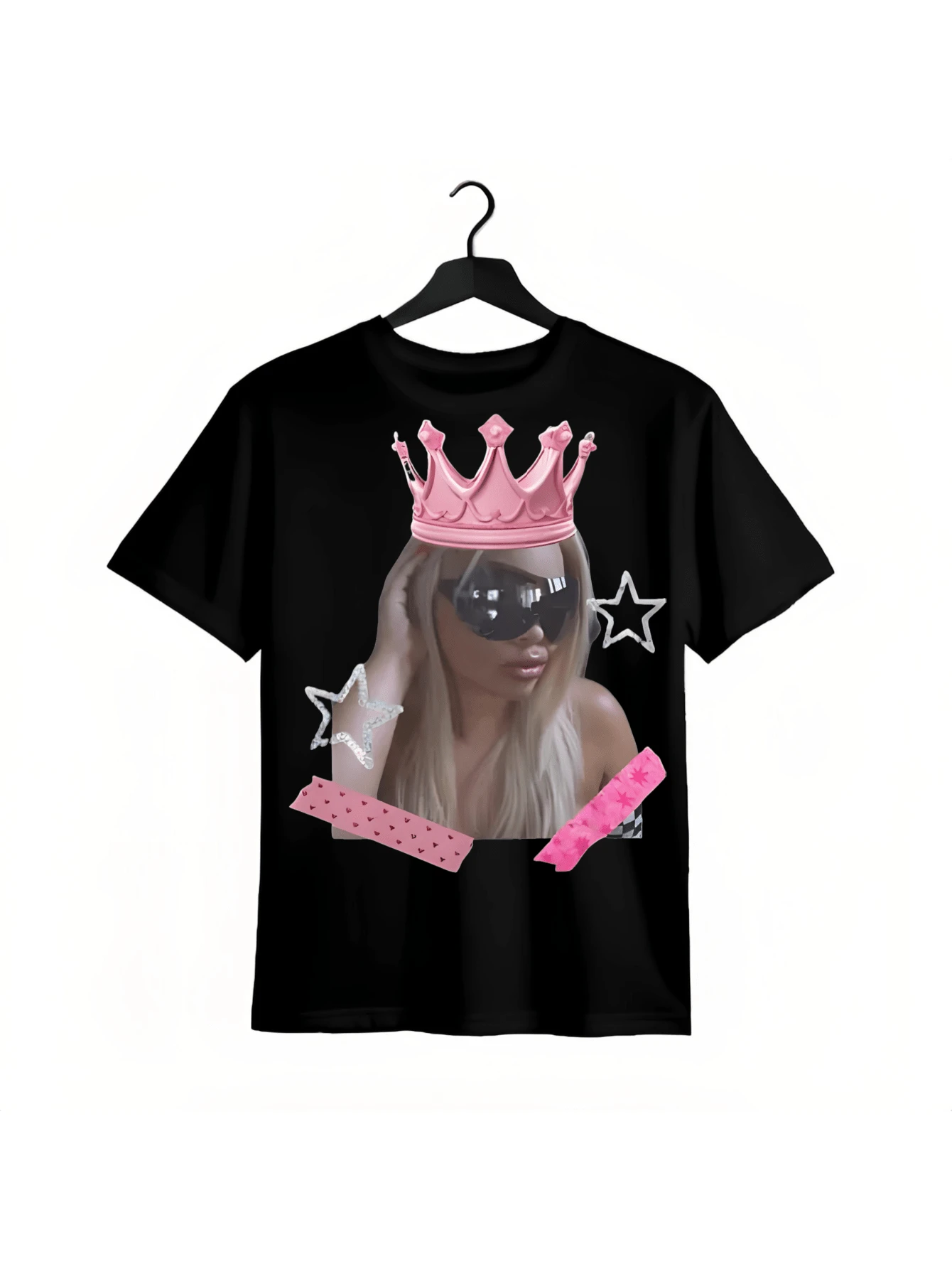 Women T-Shirts - Black - View 1