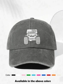Mũ lưỡi trai unisex in họa tiết retro, kiểu dáng cũ kỹ, thích hợp cho các hoạt động hàng ngày, đi bộ đường dài, du lịch, câu cá, chống nắng. - Nhiều màu - Xem 18