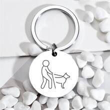 Fashionable Pet Stainless Steel Tag, Dog Tag Pendant Collar Accessory, Create Exclusive Stylish Look For Your Beloved Pet, Decorative Identification Dual-Use, High Cost-Performance, Ideal Home Accessory - Multicolor - View 8