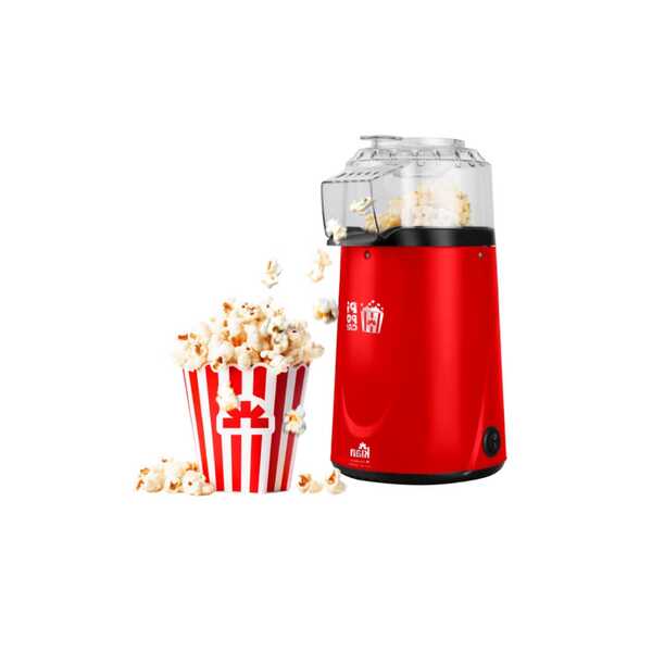 Pipoqueira Elétrica Kian POP-01 1200W Vermelha com Tampa Multifuncional 110V