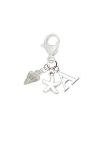 Chaveiro Boho Prateado com Inicial, Concha e Estrela-do-Mar, Chaveiro Personalizado com Letras de A a Z, Pingente para Bolsa com Estética de Férias na Praia, Joia Costeira para Bolsa, Mochila, Carteira e Chaves do Carro. Acessório Boho de Verão para Mulheres, Meninas e Amantes da Praia. Perfeito para Viagens, Férias, Uso Diário e Looks de Resort, Presente Ideal para o Verão de 2026, Aniversário, Formatura, Dia dos Namorados e Presentes de Amizade. - Multicolorido - Ver 18