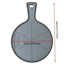 Stainless Steel Cutting Board - Double-Sided Heavy Duty Chopping Board, Rounded Edges And Non-Slip Base Design, Large Stainless Steel Kitchen Cutting Board Suitable For Home And Restaurant, Dishwasher , Hygienic And Easy To Clean, Durable And Stable For Meat, Vegetables, Cheese Slicing - Ideal Choice For Chefs And Home Cooking, Used For Food And Meat Cutting - Multicolor - View 9