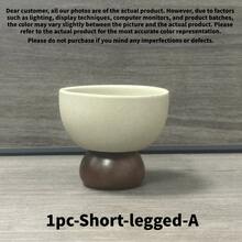 1個 100ml 日式復古粗陶高杯 大地色米褐色 耐熱迷你濃縮咖啡杯 適用居家辦公室咖啡廳 茶/牛奶/果汁裝飾咖啡愛好者禮物 - 彩色 - 查看 14