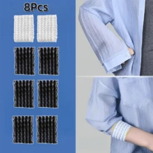 2入/4入/6入/8入 襯衫袖子固定扣 彈性袖口緊縮帶 長袖轉短袖袖口腕帶 男女通用 彈性蕾絲袖口套 - 多色 - 查看 27