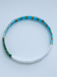 New Fresh Summer Vintage Niche TILA Bracelet, Japanese Imported Bracelet, Multi-Layer Stackable - Multicolor - View 21