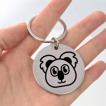 Phụ kiện vòng cổ cho thú cưng nhẹ và thoải mái, mặt dây chuyền bằng thép không gỉ sáng tạo, thiết kế nhỏ gọn và tinh tế không gây nặng cổ, thiết bị chống lạc thú cưng ngoài trời, phù hợp với mọi giống mèo và chó.