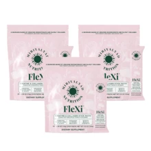 MIRIYALYAD Flexi Creatine & Collagen Stick Packs, Hawaiian Pineapple Punch Flavor, 60 Count Daily Dietary Supplement For Adults - 3PCS - 查看 1