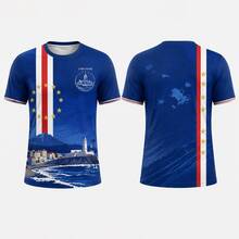 The Cape Verde  Football Team's Clothing Fabric For The 2026 US Canada Mexico Football Match Is Lightweight, Breathable, And Comfortable To Wear, Making It An Indispensable Choice When Watching The Game. - 彩色 - 查看 10
