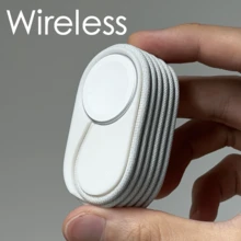 充電器收納盒、支架與線材管理盒，兼容編織防損充電線，小巧便攜輕量薄型收納盒，耐刮防滑耐用，可靈活重複使用，免黏貼易操作，可水洗，觸感柔軟，防震防塵防刮，防纏繞，省空間，適合旅行 - 彩色 - 查看 8