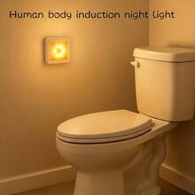 Outdoor Motion Sensor Stair Wall Light, Battery-Powered Wireless Night Light, 6 LED Beads, Suitable For Under Cabinet/Corridor Wardrobe Kitchen - Christmas Use, ≤36V Including Battery, IP44, Simple Lighting, Minimalist Design, Durable Structure - [Pack Of 3] White Light - View 5