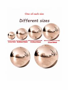 4pcs Silver Inflatable Mirror Reflective 4D Aluminum Foil Balloon Set - Reusable Disco Balloons Suitable For Birthday Party Decor, Holidays, Weddings And Various Events - A - View 11
