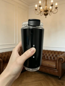 SMEGGEMS 240毫升不锈钢真空保温杯，可重复使用双层杯，适用于盛装冷热饮品，如咖啡、苏打水、水果茶、果汁等，咖啡礼品 - 0.5L以下 - 查看 4