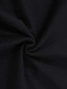 Material: Algodón Composición:100% algodón Tela: Elasticidad ligera Largo de manga: Manga corta Cinturón: No Estilo de cuello: Cuello redondo Tipo: Tops Instrucciones de cuidado: Lavar a máquina, no lavar en seco Estilo: Casual ocasión: Casual Público objetivo: Adulto, Adolescente Temporada: Toda la temporada Ocasión: Para salir, Casual para salir Tipo de corte: Holgado Método de tejido: Tela tejida Tipo de impresión: Impresión de estampado Origen: Estados Unidos - Negro - Ver 6