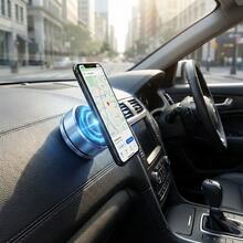 Multi-Functional Magnetic Phone Holder, With Strong Adhesiveness, Suitable For Car Dashboard, Office Desk, Kitchen And Bathroom - D35 - View 5
