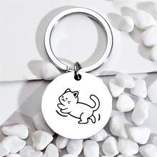 Fashionable Pet Stainless Steel Tag, Dog Tag Pendant Collar Accessory, Create Exclusive Stylish Look For Your Beloved Pet, Decorative Identification Dual-Use, High Cost-Performance, Ideal Home Accessory - Multicolor - View 7