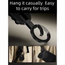 Soporte Magnético Portátil para Teléfono, Adecuado para Uso en Exteriores y en el Hogar - Negro - Ver 5